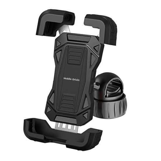 Suport universal bicicleta Mobile Origin B3, Rotire 360 grade, Negru (Suport bicicleta, MO-BPH-B3) by www.silkase.ro