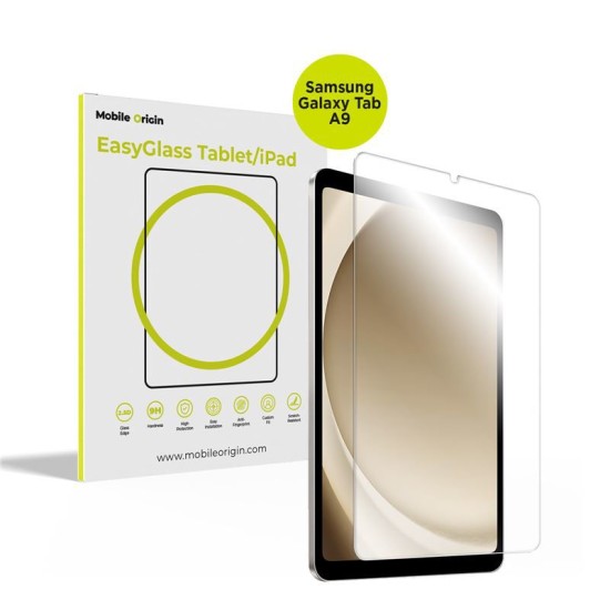 Folie de sticla Mobile Origin EasyGlass pentru Samsung Galaxy Tab A9 (Ingredi, FRL-EG-A9) by www.silkase.ro