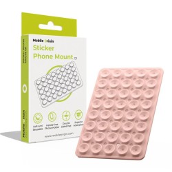 Suport adeziv pentru telefon Mobile Origin O1, roz deschis