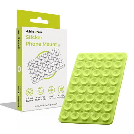Suport adeziv pentru telefon Mobile Origin O1, verde (Mobile Origin, Ingredi) by www.silkase.ro Suport adeziv pentru telefon Mobile Origin O1, verde (Ingredi, MO-SPM-GRN) by www.silkase.ro