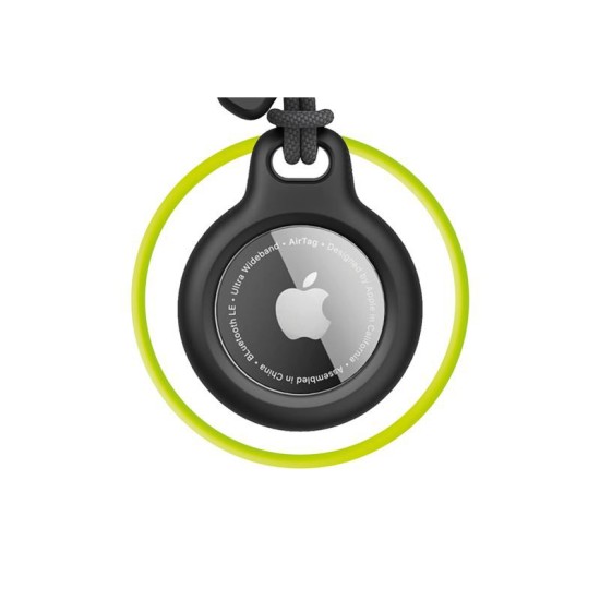 Suport tip breloc Mobile Origin Loop pentru Apple AirTag, negru (Mobile Origin, Ingredi) by www.silkase.ro Suport tip breloc Mobile Origin Loop pentru Apple AirTag, negru (Ingredi, MO-ALCH-BLK-A1) by www.silkase.ro