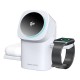 Statie de incarcare wireless 3 in 1 Mobile Origin PW11 cu tehnologie Qi2, alba (Mobile Origin, Ingredi) by www.silkase.ro Statie de incarcare wireless 3 in 1 Mobile Origin PW11 cu tehnologie Qi2, alba (Incarcatoare, WCHS-PW11-WHT) by www.silkase.ro