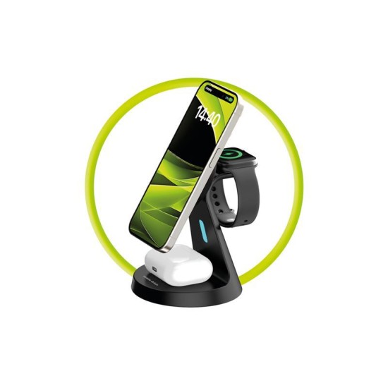 Suport magnetic cu incarcare wireless 3 in 1 Mobile Origin PW9 (Mobile Origin, Ingredi) by www.silkase.ro Suport magnetic cu incarcare wireless 3 in 1 Mobile Origin PW9 (Incarcatoare, MO-31WMS-PW9) by www.silkase.ro