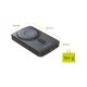 Baterie externa magnetica wireless Mobile Origin 10000mAh PB9 (Baterii Externe, MO-WMP-PB9) by www.silkase.ro