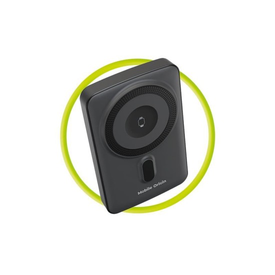Baterie externa magnetica wireless Mobile Origin 10000mAh PB9 (Baterii Externe, MO-WMP-PB9) by www.silkase.ro