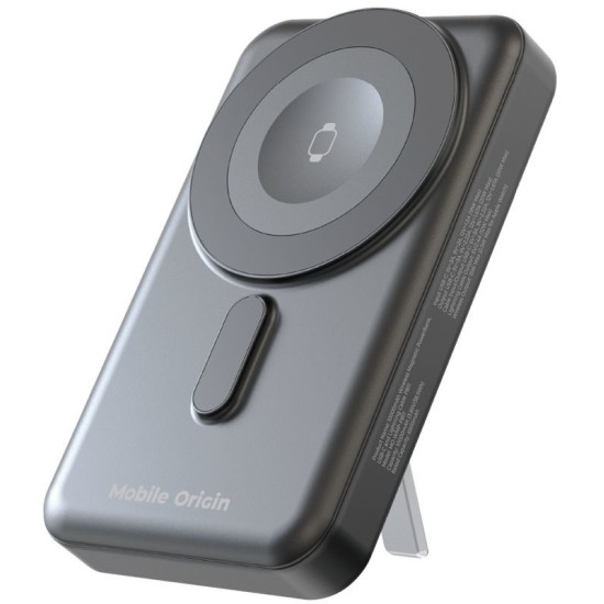 Baterie externa magnetica wireless Mobile Origin 10000mAh cu cabluri USB-C si Lightning integrate PB11 (Mobile Origin, Ingredi) by www.silkase.ro Baterie externa magnetica wireless Mobile Origin 10000mAh cu cabluri USB-C si Lightning integrate PB11 (Baterii Externe, MO-WMP-PB11) by www.silkase.ro
