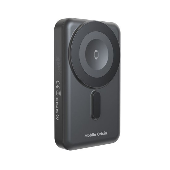 Baterie externa magnetica wireless Mobile Origin 10000mAh cu cabluri USB-C si Lightning integrate PB11 (Mobile Origin, Ingredi) by www.silkase.ro Baterie externa magnetica wireless Mobile Origin 10000mAh cu cabluri USB-C si Lightning integrate PB11 (Baterii Externe, MO-WMP-PB11) by www.silkase.ro