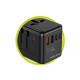 Adaptor de voiaj universal Mobile Origin GaN 35W cu 3x USB-C si 2x USB-A (Incarcatoare, MO-TRA35-PW4) by www.silkase.ro