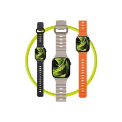 MOBILE ORIGIN III Curea Apple Watch 49/46/45/44mm (Ultra 3-1/Seria 11), Neagră