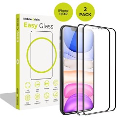 Set 2 folii de sticla Mobile Origin EasyGlass pentru iPhone 11 / XR