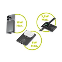 Baterie externa metalica slim 3 in 1 Mobile Origin 5000mAh PB4