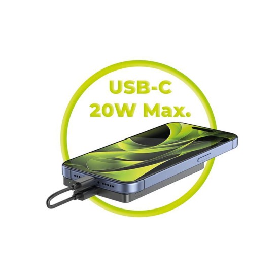Baterie externa metalica slim 3 in 1 Mobile Origin 5000mAh PB4 (Baterii Externe, MO-MSP-PB4) by www.silkase.ro