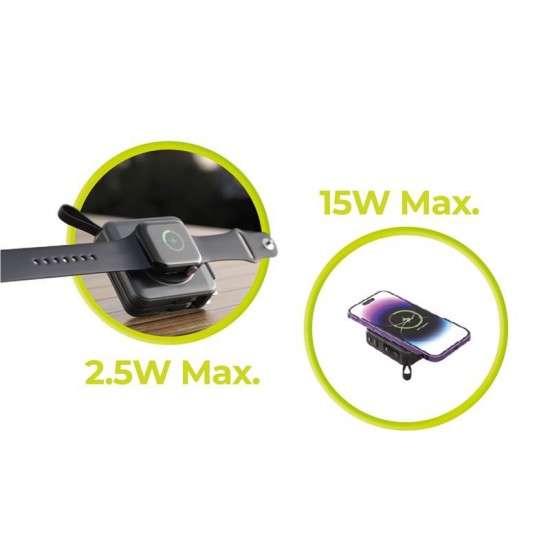 Baterie externa si incarcator voiaj Mobile Origin, cabluri integrate, compatibil MagSafe, negru (Mobile Origin, Ingredi) by www.silkase.ro Baterie externa si incarcator voiaj Mobile Origin, cabluri integrate, compatibil MagSafe, negru (Baterii Externe, PBT-03L-BLK) by www.silkase.ro