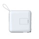 Baterie externa si incarcator voiaj Mobile Origin, cabluri integrate, compatibil MagSafe, alb (Baterii Externe, PBT-03L-WHT) by www.silkase.ro
