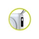Baterie externa si incarcator voiaj Mobile Origin, cabluri integrate, compatibil MagSafe, alb (Baterii Externe, PBT-03L-WHT) by www.silkase.ro
