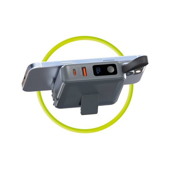 Baterie externa si incarcator voiaj Mobile Origin, cabluri integrate, compatibil MagSafe, gri (Mobile Origin, Ingredi) by www.silkase.ro Baterie externa si incarcator voiaj Mobile Origin, cabluri integrate, compatibil MagSafe, gri (Baterii Externe, PBT-03L-GRY) by www.silkase.ro