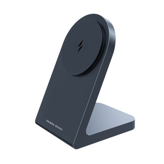 Incarcator wireless magnetic Mobile Origin PW15 compatibil MagSafe (Incarcatoare, MO-MWCH-PW15) by www.silkase.ro