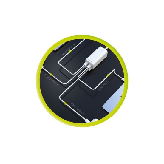 Incarcator compact MultiHub Mobile Origin GaN 100W cu 3x USB-C si 1x USB-A (Mobile Origin, Ingredi) by www.silkase.ro Incarcator compact MultiHub Mobile Origin GaN 100W cu 3x USB-C si 1x USB-A (Incarcatoare, MO-100CMH-PW18) by www.silkase.ro