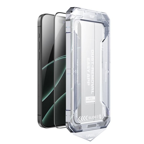 Folie de protectie Mobile Origin cu aplicare usoara pentru iPhone 17 Pro Max (Mobile Origin, Ingredi) by www.silkase.ro Folie de protectie Mobile Origin cu aplicare usoara pentru iPhone 17 Pro Max (iPhone 17 Pro Max, SGZ-i17ProMax) by www.silkase.ro