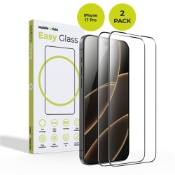 Set 2 folii de sticla Mobile Origin EasyGlass pentru iPhone 17 Pro