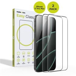 Set 2 folii de sticla Mobile Origin EasyGlass pentru iPhone 17 Pro Max