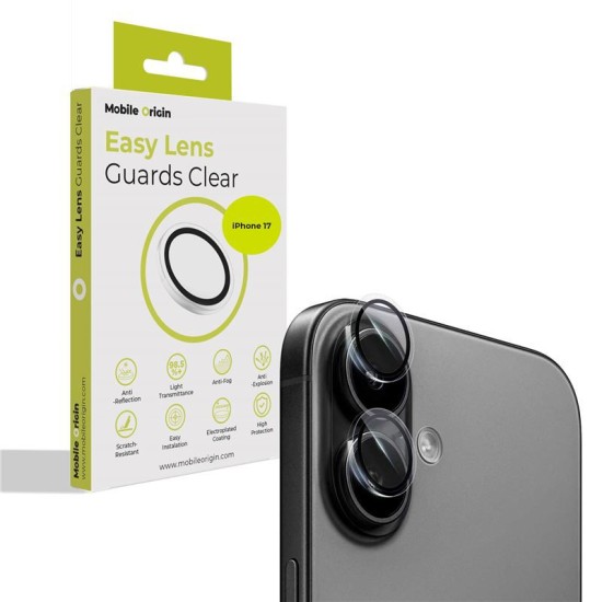 Protectie lentile camera Mobile Origin Easy Lens Guards, transparenta - iPhone 17 (Mobile Origin, Ingredi) by www.silkase.ro Protectie lentile camera Mobile Origin Easy Lens Guards, transparenta - iPhone 17 (iPhone 17, FRL-LSG-i17-CLR) by www.silkase.ro