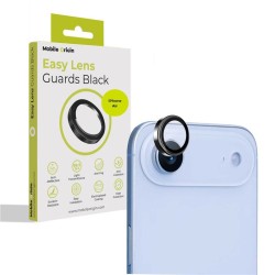Protectie lentile camera Mobile Origin Easy Lens Guards, neagra - iPhone Air