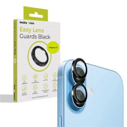 Protectie lentile camera Mobile Origin Easy Lens Guards, neagra - iPhone 17