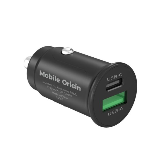 Încărcător Auto Rapid Mobile Origin 30W Super Car Charger CA19, Porturi USB-C și USB-A Încărcător Auto Rapid Mobile Origin 30W Super Car Charger CA19, Porturi USB-C și USB-A (Accesorii auto, MO-30WSCCH-CA19) by www.silkase.ro