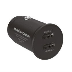 Încărcător Auto Mobile Origin 30W Super Car Charger CA20 - 2x USB-C
