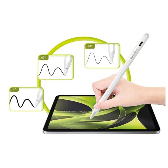 Stylus Pen Magnetic Mobile Origin PE2, Încărcare Duală Wireless și USB-C (Ingredi, MO-WMS-PE2) by www.silkase.ro