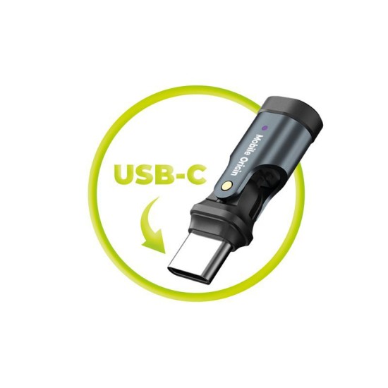 Adaptor rotativ Mobile Origin USB-C la USB-C 240W (Ingredi, MO-240WRA-CB5) by www.silkase.ro
