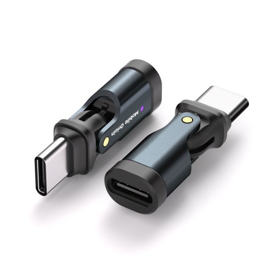 Adaptor rotativ Mobile Origin USB-C la USB-C 240W (Ingredi, MO-240WRA-CB5) by www.silkase.ro