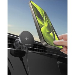Incarcator auto metalic wireless Mobile Origin CA14