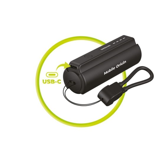 Baterie Externă Mobile Origin 5000mAh Compact PB7 cu Lanternă și Cablu USB-C Baterie Externă Mobile Origin 5000mAh Compact PB7 cu Lanternă și Cablu USB-C (Incarcatoare, MO-CPFC-PB7) by www.silkase.ro