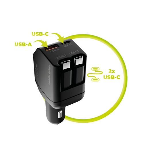 Încărcător Auto Mobile Origin 90W CA22, USB-C + USB-A, Include 2x Cablu USB-C Încărcător Auto Mobile Origin 90W CA22, USB-C + USB-A, Include 2x Cablu USB-C (Accesorii auto, MO-90CCH-CA22) by www.silkase.ro