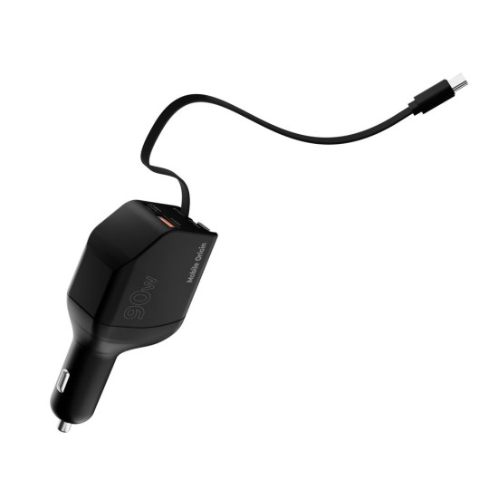 Încărcător Auto Mobile Origin 90W CA22, USB-C + USB-A, Include 2x Cablu USB-C Încărcător Auto Mobile Origin 90W CA22, USB-C + USB-A, Include 2x Cablu USB-C (Accesorii auto, MO-90CCH-CA22) by www.silkase.ro