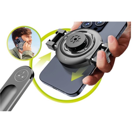 Selfie Stick și Trepied Magnetic Mobile Origin S1 - Versatilitate și Stabilitate Selfie Stick și Trepied Magnetic Mobile Origin S1 - Versatilitate și Stabilitate (iPhone 12, MO-MSST-S1) by www.silkase.ro