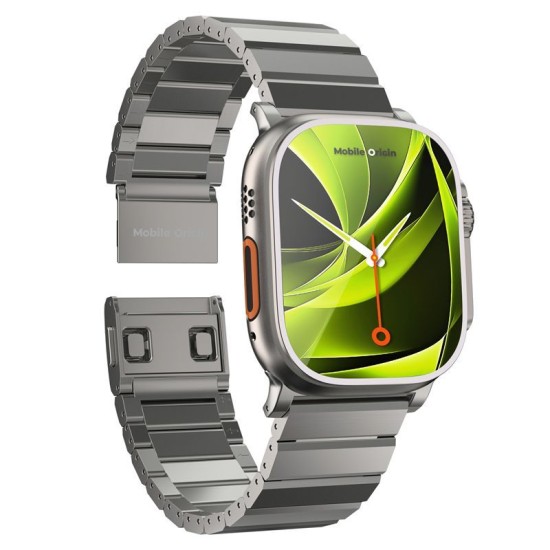 Curea Mobile Origin Titanium Band Modena, Natural - Apple Watch Ultra 49mm Curea Mobile Origin Titanium Band Modena, Natural - Apple Watch Ultra 49mm (Ingredi, MO-TBM-SLV) by www.silkase.ro