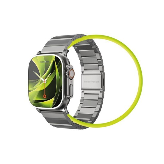 Curea Mobile Origin Titanium Band Modena, Natural - Apple Watch Ultra 49mm Curea Mobile Origin Titanium Band Modena, Natural - Apple Watch Ultra 49mm (Ingredi, MO-TBM-SLV) by www.silkase.ro