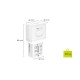 Adaptor de Călătorie Universal Mobile Origin, 45W, EU/US/UK/AU PW26, Alb Adaptor de Călătorie Universal Mobile Origin, 45W, EU/US/UK/AU PW26, Alb (Incarcatoare, MO-PW26-WHT) by www.silkase.ro