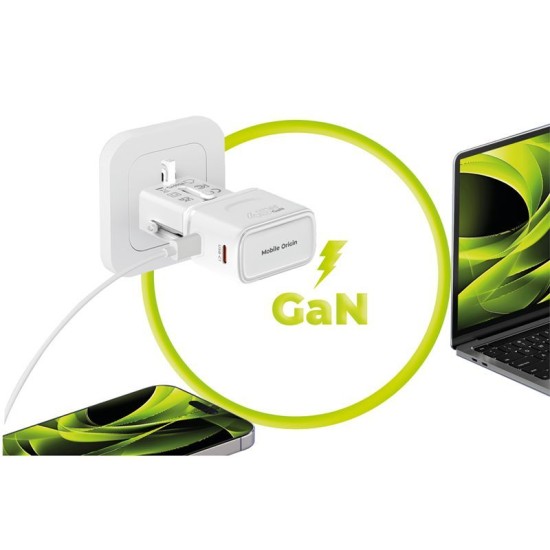 Adaptor de Călătorie Universal Mobile Origin, 45W, EU/US/UK/AU PW26, Alb Adaptor de Călătorie Universal Mobile Origin, 45W, EU/US/UK/AU PW26, Alb (Incarcatoare, MO-PW26-WHT) by www.silkase.ro