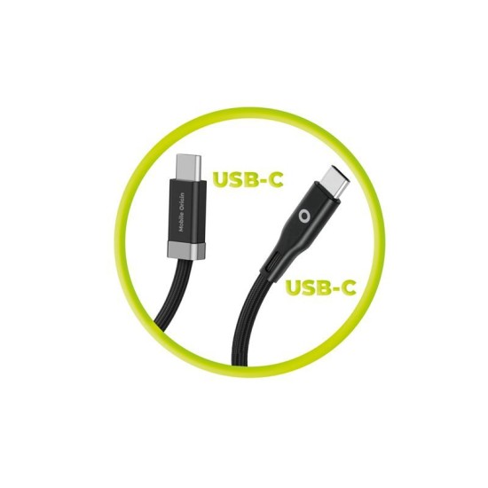Cablu de Date și Încărcare Mobile Origin 60W Magnetic StayCable USB-C la USB-C, 1.5m, CB6 Cablu de Date și Încărcare Mobile Origin 60W Magnetic StayCable USB-C la USB-C, 1.5m, CB6 (Ingredi, MO-60WMS-CB6) by www.silkase.ro