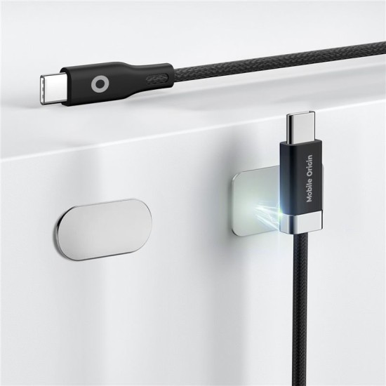 Cablu de Date și Încărcare Mobile Origin 60W Magnetic StayCable USB-C la USB-C, 1.5m, CB6 Cablu de Date și Încărcare Mobile Origin 60W Magnetic StayCable USB-C la USB-C, 1.5m, CB6 (Ingredi, MO-60WMS-CB6) by www.silkase.ro