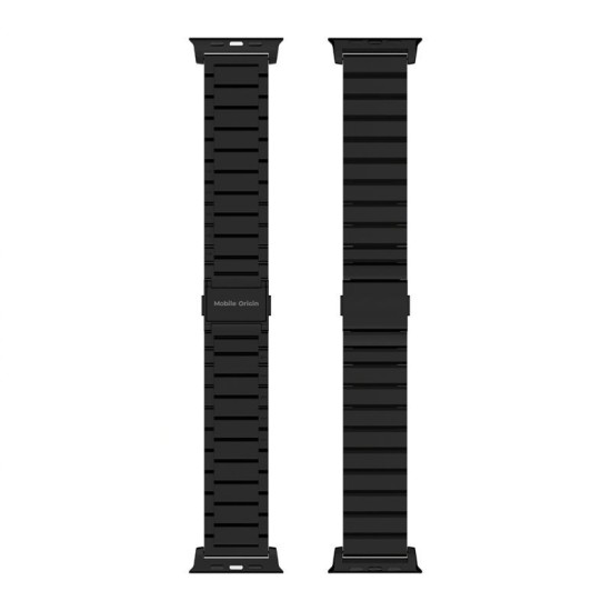 Curea Mobile Origin Titanium Band Modena pentru Apple Watch Ultra 49mm, Neagră Curea Mobile Origin Titanium Band Modena pentru Apple Watch Ultra 49mm, Neagră (Ingredi, MO-TBM-BLK) by www.silkase.ro