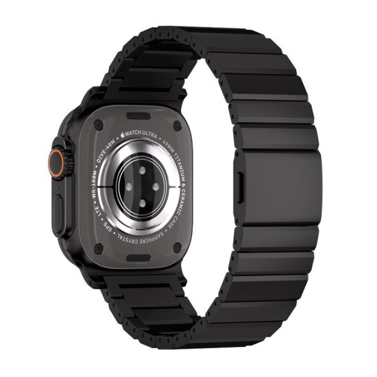 Curea Mobile Origin Titanium Band Modena pentru Apple Watch Ultra 49mm, Neagră Curea Mobile Origin Titanium Band Modena pentru Apple Watch Ultra 49mm, Neagră (Ingredi, MO-TBM-BLK) by www.silkase.ro