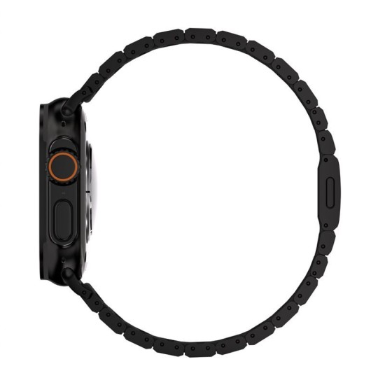 Curea Mobile Origin Titanium Band Modena pentru Apple Watch Ultra 49mm, Neagră Curea Mobile Origin Titanium Band Modena pentru Apple Watch Ultra 49mm, Neagră (Ingredi, MO-TBM-BLK) by www.silkase.ro