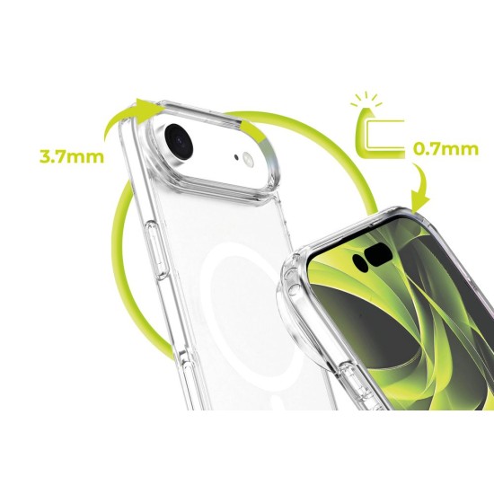 Husă Mobile Origin Hybrid MagSafe pentru iPhone Air, Transparentă (Clear) Husă Mobile Origin Hybrid MagSafe pentru iPhone Air, Transparentă (Clear) (iPhone Air, MO-HYCL-IP17A) by www.silkase.ro