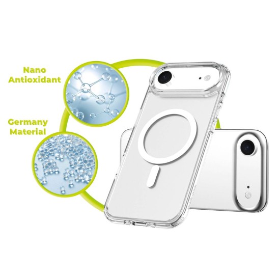 Husă Mobile Origin Hybrid MagSafe pentru iPhone Air, Transparentă (Clear) Husă Mobile Origin Hybrid MagSafe pentru iPhone Air, Transparentă (Clear) (iPhone Air, MO-HYCL-IP17A) by www.silkase.ro