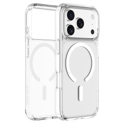 Husă Hybrid MagSafe Mobile Origin pentru iPhone 17 Pro, Transparentă